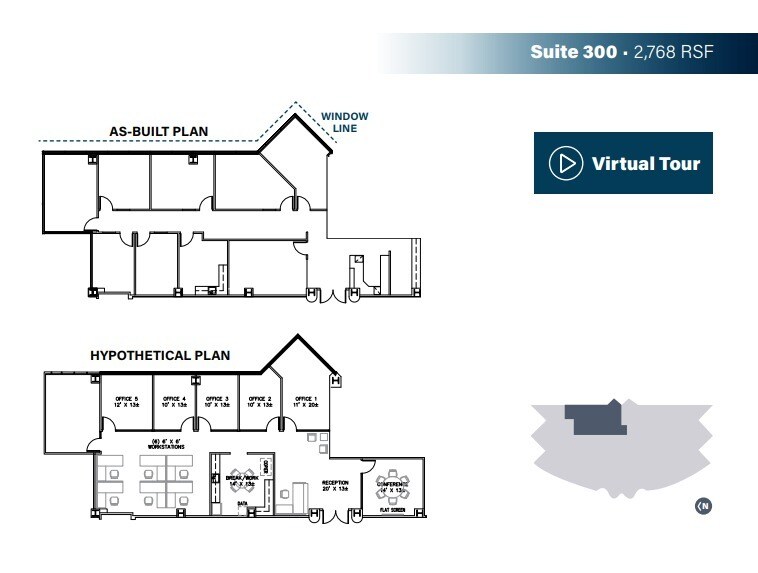 8880 Rio San Diego Dr, San Diego, CA à louer Plan d’étage– Image 1 sur 6