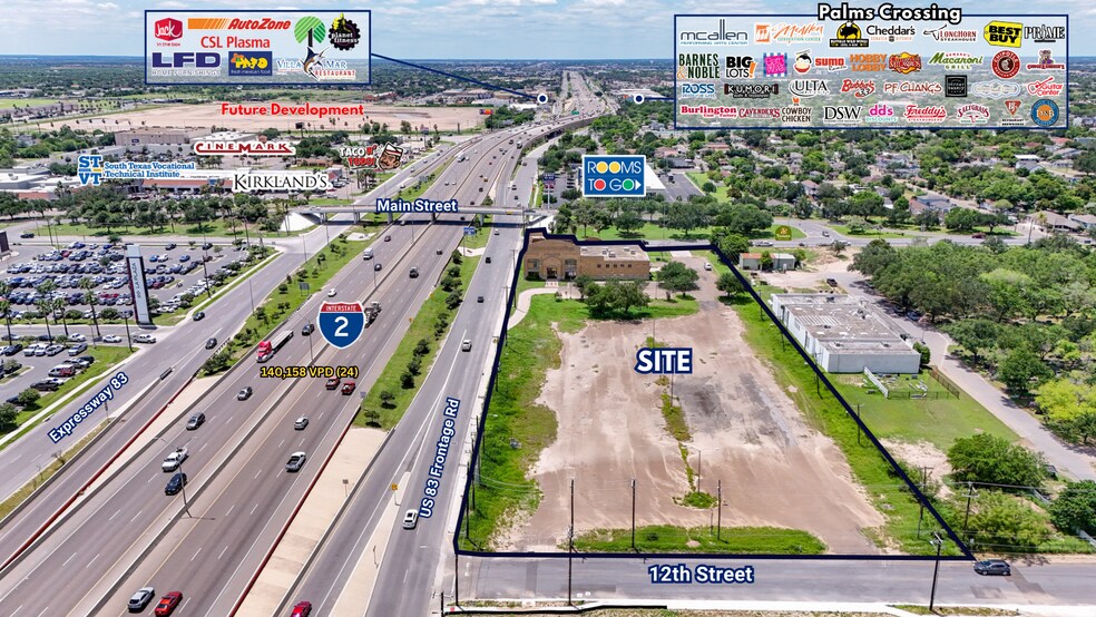 1324 W Expressway 83, McAllen, TX à vendre - Photo de l’immeuble – Image 2 sur 7