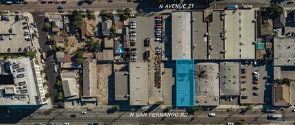 138 N San Fernando Rd, Los Angeles, CA - VUE AÉRIENNE  vue de carte - Image1
