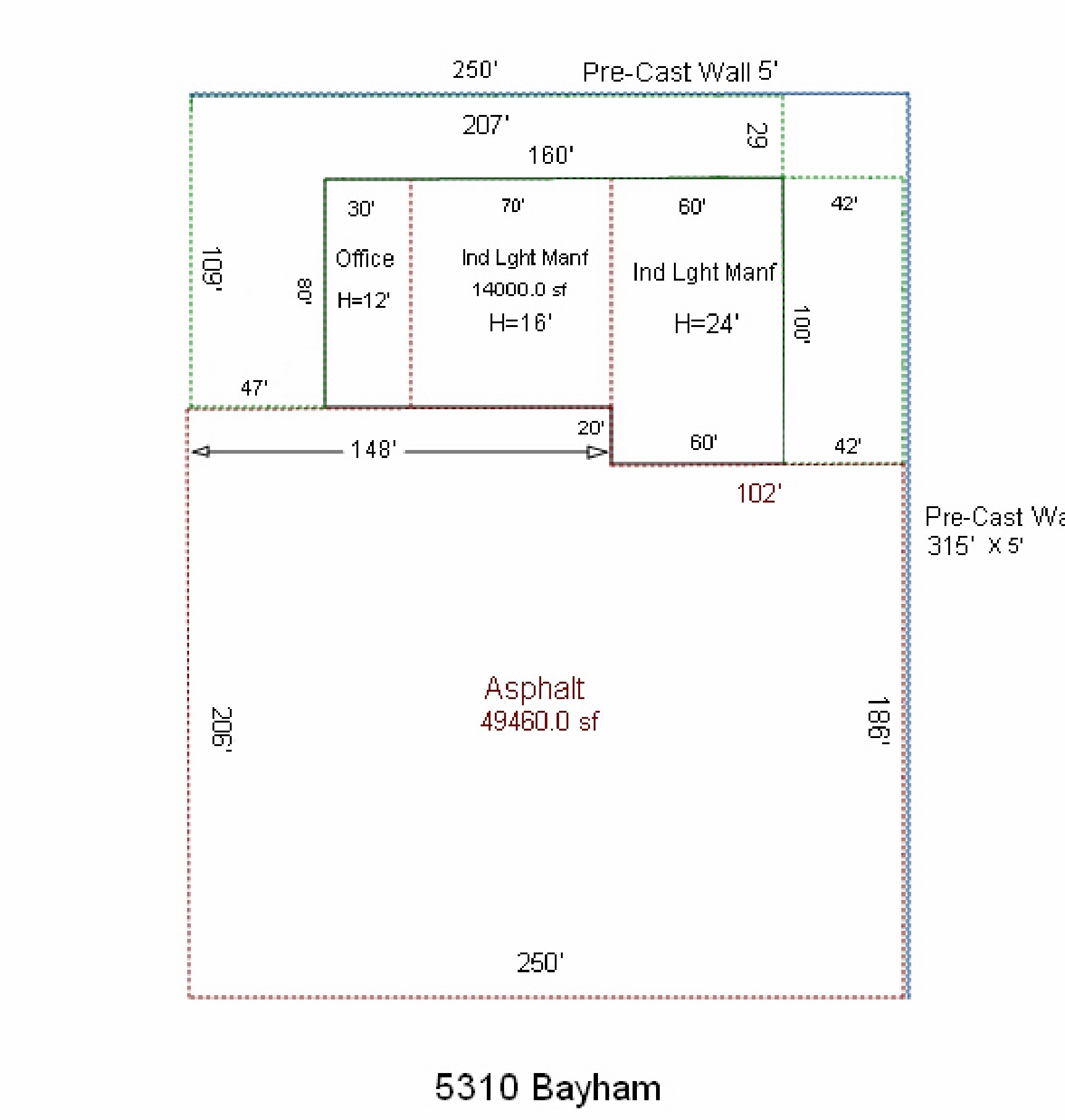 5310 Bayham St, Dearborn Heights, MI à vendre Plan de site– Image 1 sur 3