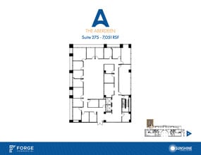 14841 N Dallas Pky, Addison, TX à louer Plan d’étage– Image 1 sur 1