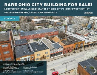 Plus de détails pour 4122 Lorain Ave, Cleveland, OH - Local commercial à vendre