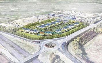 Flins-sur-Seine - VUE AÉRIENNE  vue de carte