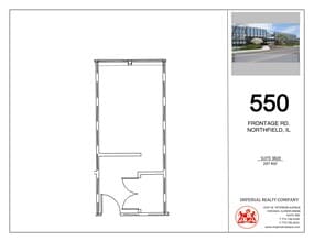 540-550 W Frontage Rd, Northfield, IL à louer Plan de site– Image 1 sur 3