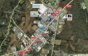 605 N Highway 52, Moncks Corner, SC - VUE AÉRIENNE  vue de carte