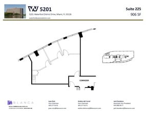 5200 Waterford District Dr, Miami, FL à louer Plan d’étage– Image 1 sur 1