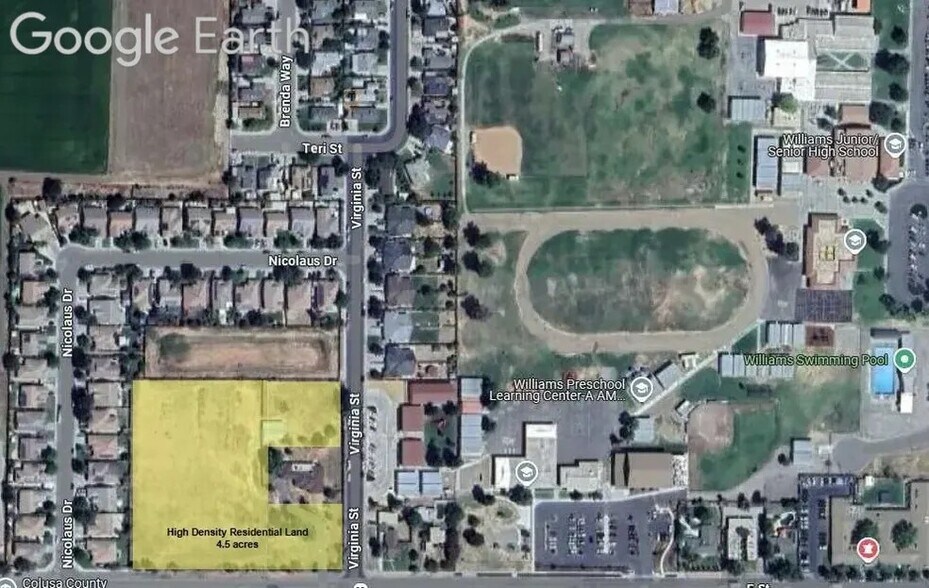 1500 E St, Williams, CA à vendre - Aérien – Image 3 sur 4