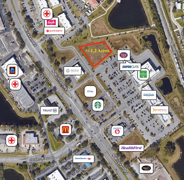 6395 Wickham Road OP Rd, Melbourne, FL à vendre - Aérien – Image 1 sur 1