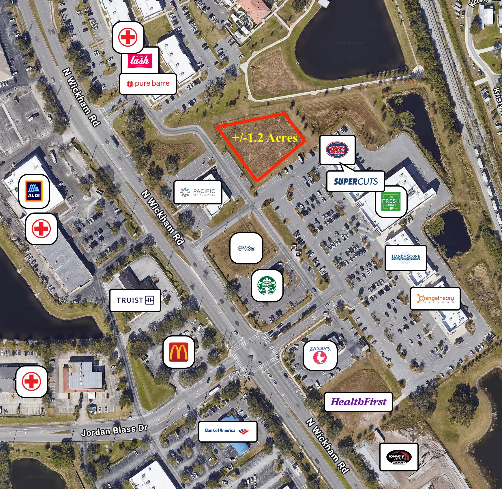 6395 Wickham Road OP Rd, Melbourne, FL à vendre Aérien– Image 1 sur 2
