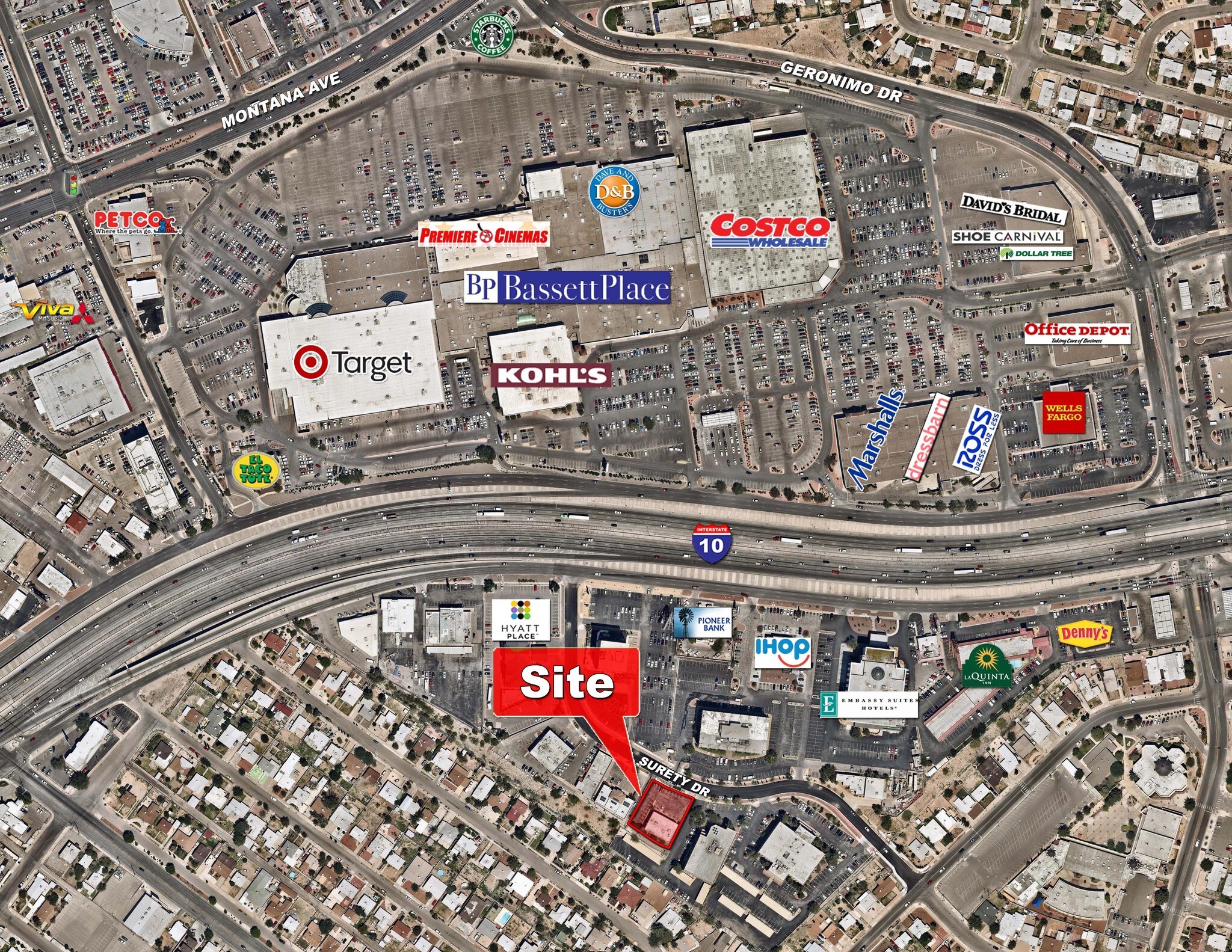 6060 Surety Dr, El Paso, TX à louer Aérien– Image 1 sur 8