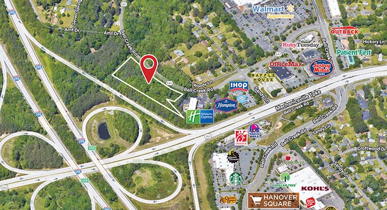 7449-7457 Bell Creek Rd, Mechanicsville, VA à vendre Photo principale– Image 1 sur 2