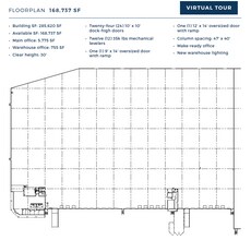 801-841 Railhead Rd, Fort Worth, TX à louer Plan d’étage– Image 1 sur 2