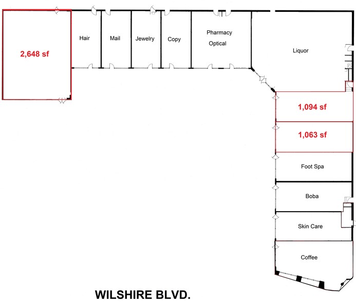 8300-8328 Wilshire Blvd, Beverly Hills, CA à louer - Plan de site – Image 1 sur 1