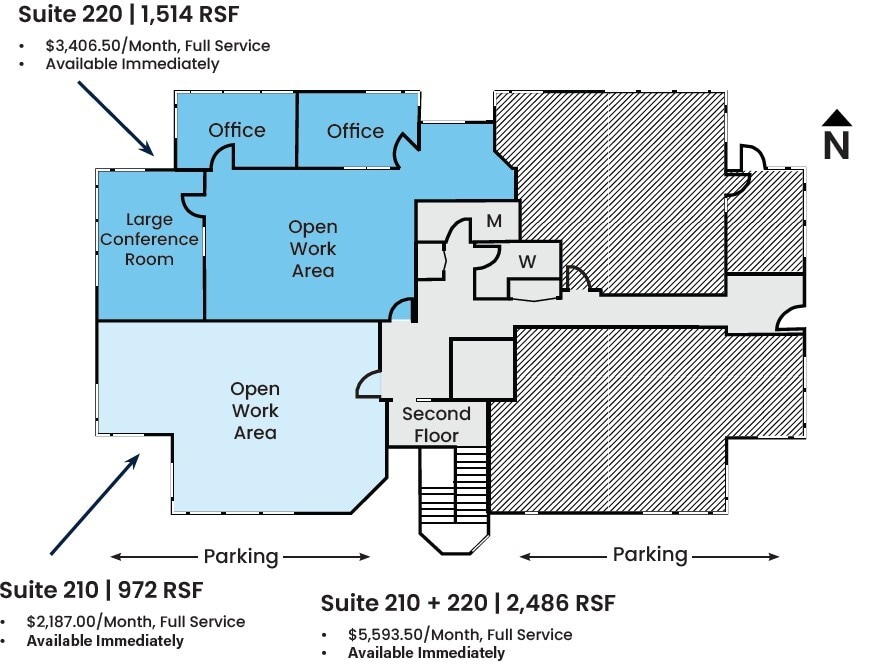 13343 NE Bel Red Rd, Bellevue, WA à louer Plan d’étage– Image 1 sur 1