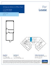 11777 Katy Fwy, Houston, TX à louer Plan d’étage– Image 1 sur 1