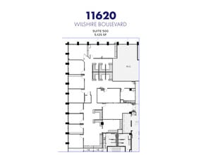11620 Wilshire Blvd, Los Angeles, CA à louer Plan d’étage– Image 1 sur 1