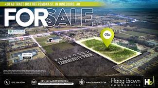 Plus de détails pour Pomona Drive, Jonesboro, AR - Terrain à vendre