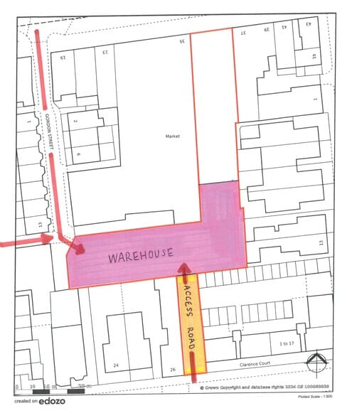 Gordon St, Blackpool à vendre - Plan de site – Image 3 sur 3