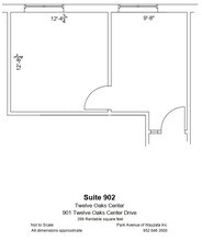600 Twelve Oaks Center Dr, Wayzata, MN à louer Plan d’étage– Image 1 sur 1