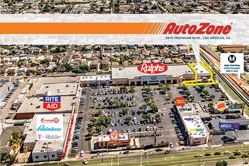 5870 Crenshaw Blvd, Los Angeles, CA à vendre - Photo principale – Image 1 sur 8