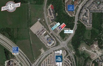 7000 Parkwood Blvd, Frisco, TX - VUE AÉRIENNE  vue de carte - Image1