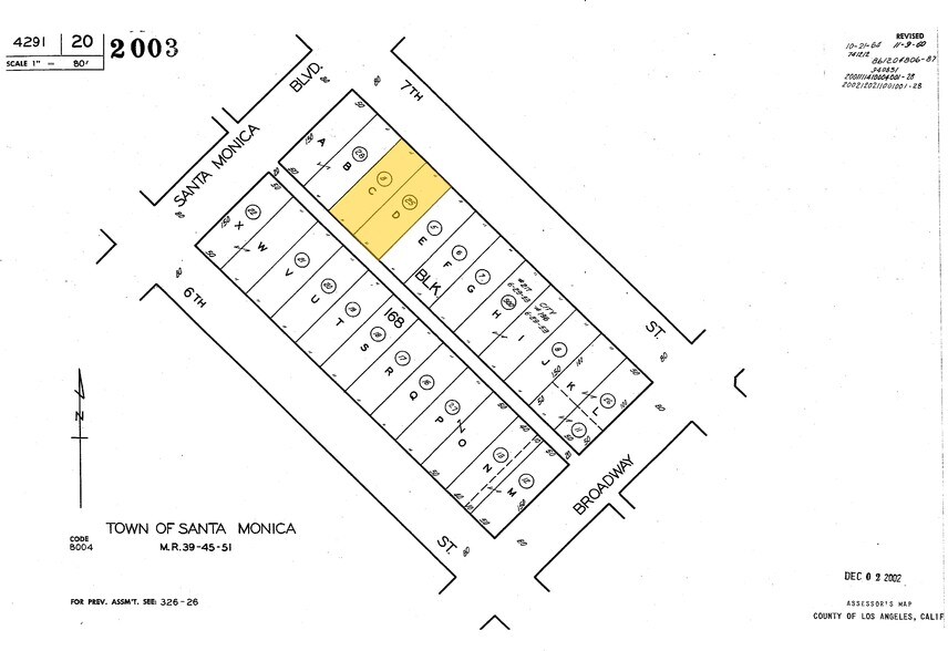 1418 7th St, Santa Monica, CA à louer - Plan cadastral – Image 2 sur 21