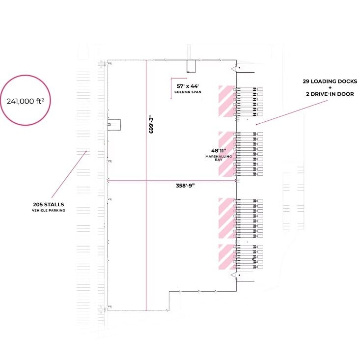 500 Rue Hector-Lanthier, Boisbriand, QC à louer Plan d’étage– Image 1 sur 3