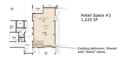 1017 S Bascom Ave, San Jose, CA à louer Plan d’étage– Image 2 sur 2