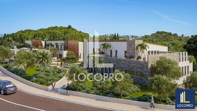 SOPHIA ANTIPOLIS - Vue aérienne  vue de carte