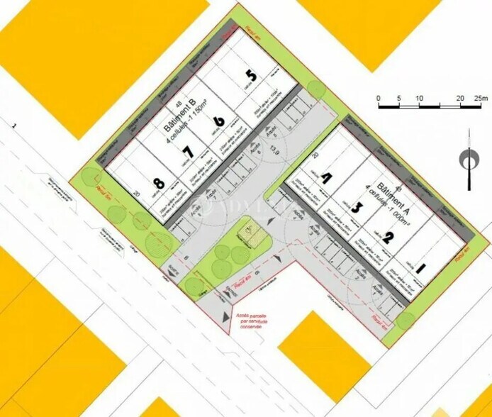 Local d'activités dans Carquefou à vendre - Plan de site – Image 2 sur 3