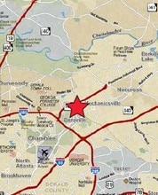 4565-4575 Winters Chapel Rd, Atlanta, GA - VUE AÉRIENNE  vue de carte - Image1