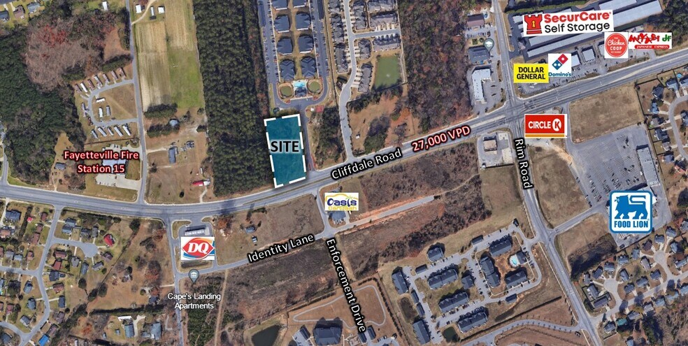 8336 Cliffdale Rd, Fayetteville, NC à vendre - Photo de l’immeuble – Image 2 sur 6