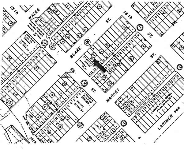 1514 Blake St, Denver, CO à louer - Plan cadastral – Image 3 sur 22