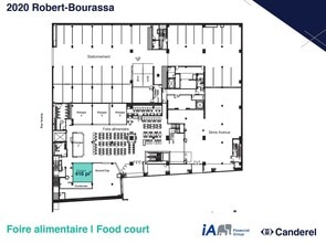 2020 Boul Robert-Bourassa, Montréal, QC à louer Plan d’étage– Image 1 sur 1