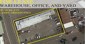 Plus de détails pour 805 NE 4th Ave, Canby, OR - Industriel/Logistique à louer