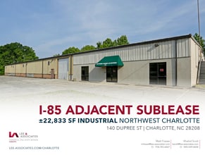 140 Dupree St, Charlotte, NC à louer Photo de l’immeuble– Image 1 sur 4