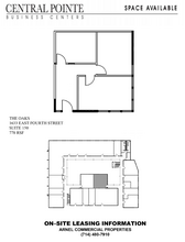 1633 E 4th St, Santa Ana, CA à louer Plan d’étage– Image 1 sur 1