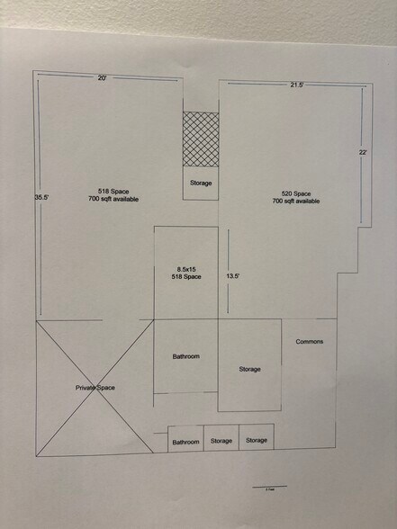 518 Long St, Bethlehem, PA à louer - Plan d’étage – Image 2 sur 2