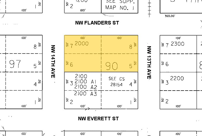323-325 NW 13th Ave, Portland, OR à louer - Plan cadastral – Image 2 sur 27