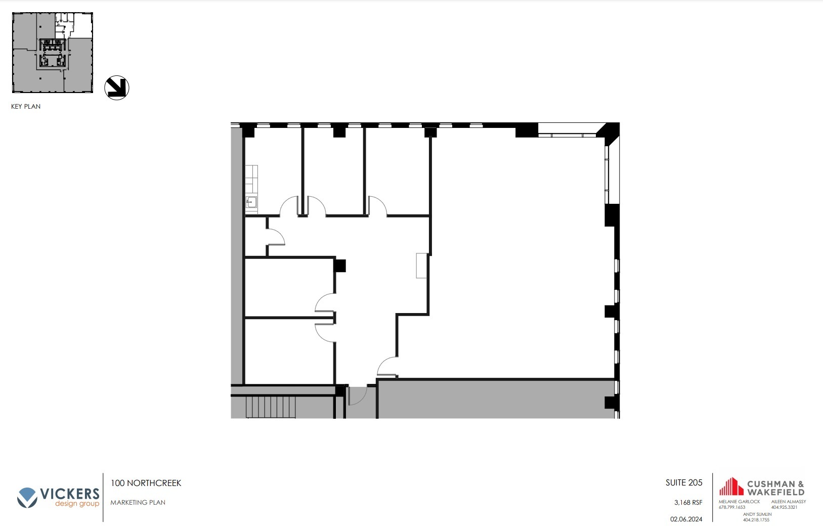 3715 Northside Pky NW, Atlanta, GA à louer Plan d’étage– Image 1 sur 1