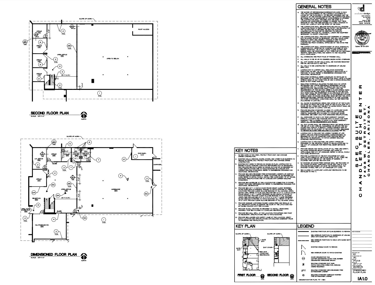 7400 W Detroit St, Chandler, AZ à louer Plan d’étage– Image 1 sur 1