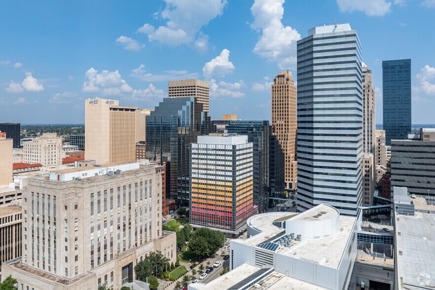 200 N Harvey Ave, Oklahoma City, OK à louer - Aérien – Image 3 sur 3