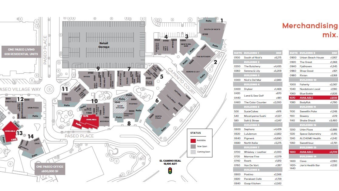 El Camino Real @ Del Mar Heights Road, San Diego, CA à louer Photo intérieure– Image 1 sur 1