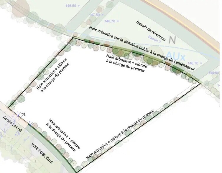 Rue Des Transports, Castanet-Tolosan à vendre - Plan de site – Image 2 sur 2
