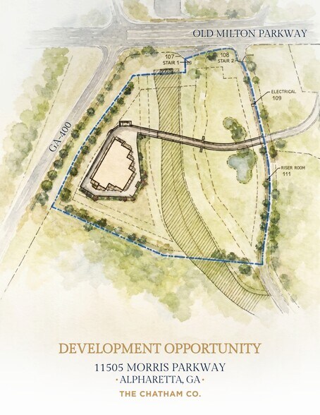 11505 Morris Pky, Alpharetta, GA à vendre - Plan de site – Image 3 sur 4