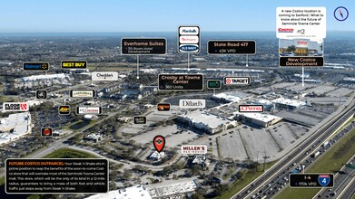 40 Towne Center Cir, Sanford, FL - VUE AÉRIENNE  vue de carte - Image1