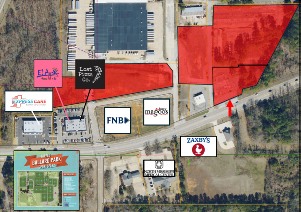 3406 West Main St, Tupelo, MS à vendre Photo de l’immeuble– Image 1 sur 7