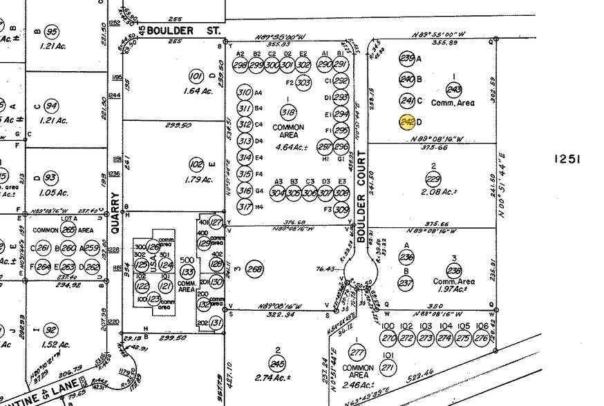 440 Boulder Ct, Pleasanton, CA à vendre - Plan cadastral – Image 3 sur 6