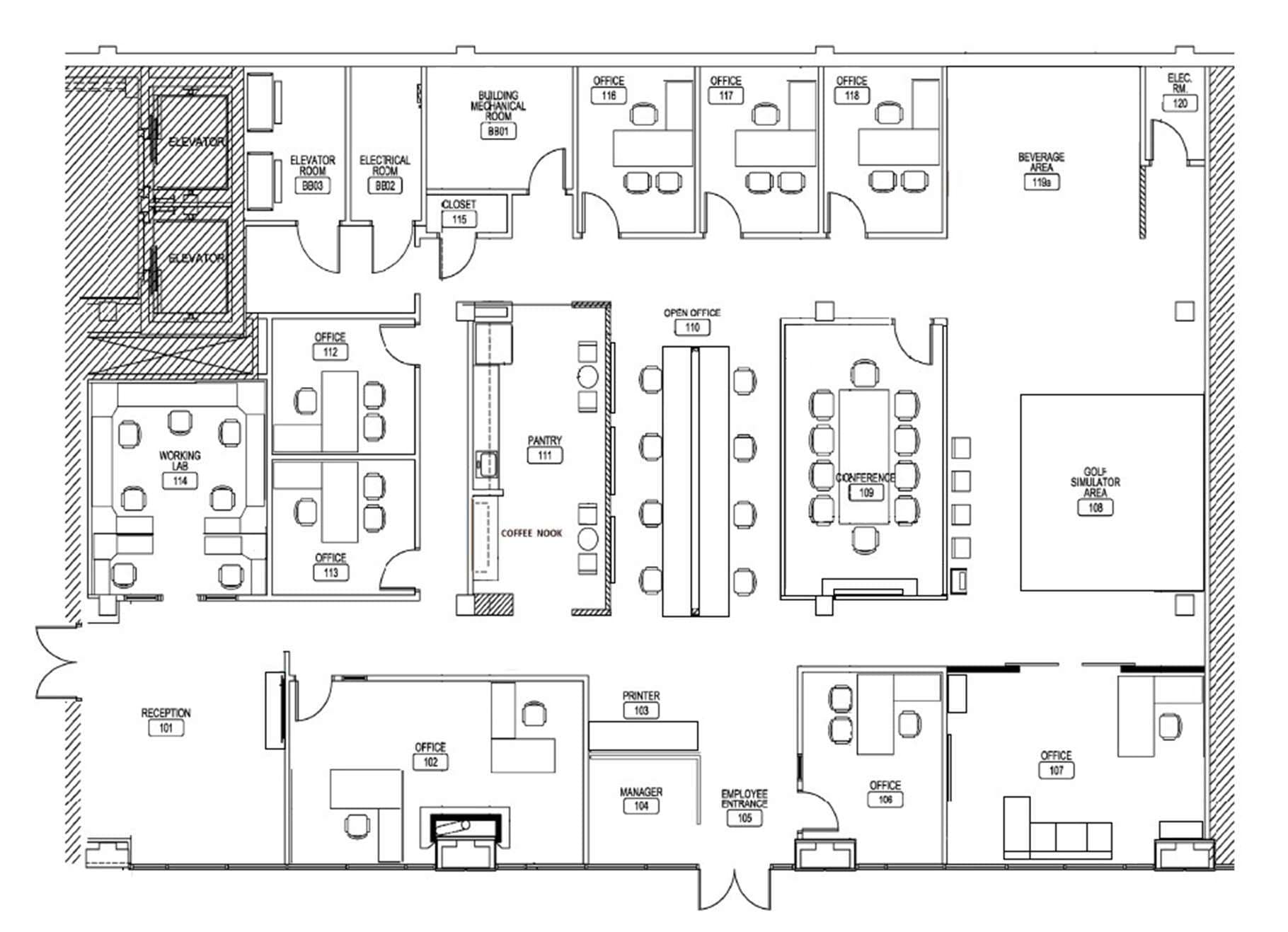 751 Arbor Way, Blue Bell, PA à louer Plan d’étage– Image 1 sur 3