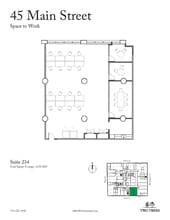 45 Main St, Brooklyn, NY à louer Plan d’étage– Image 1 sur 9